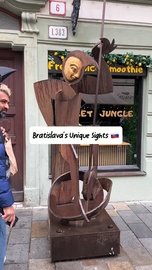 Bratislava's Charming Statue Tour