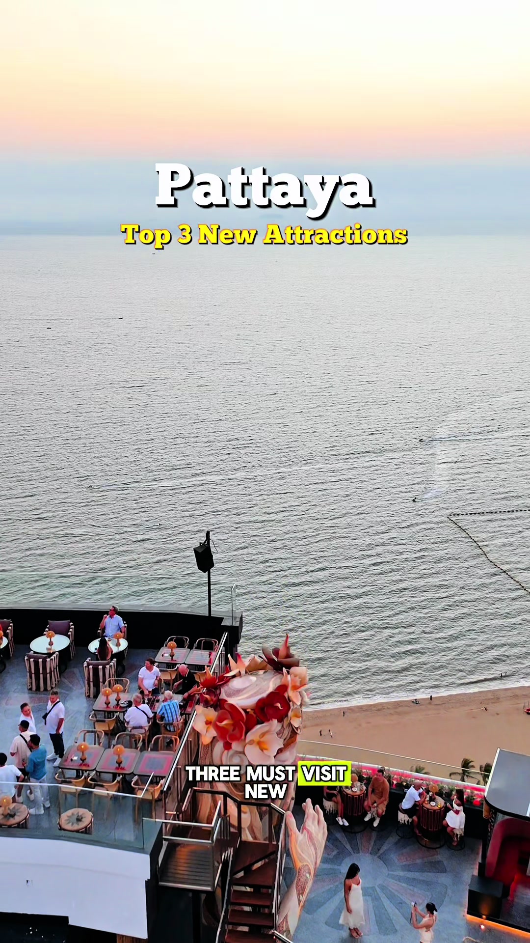 New Pattaya Attractions: Skybar, Art Space, Cafe