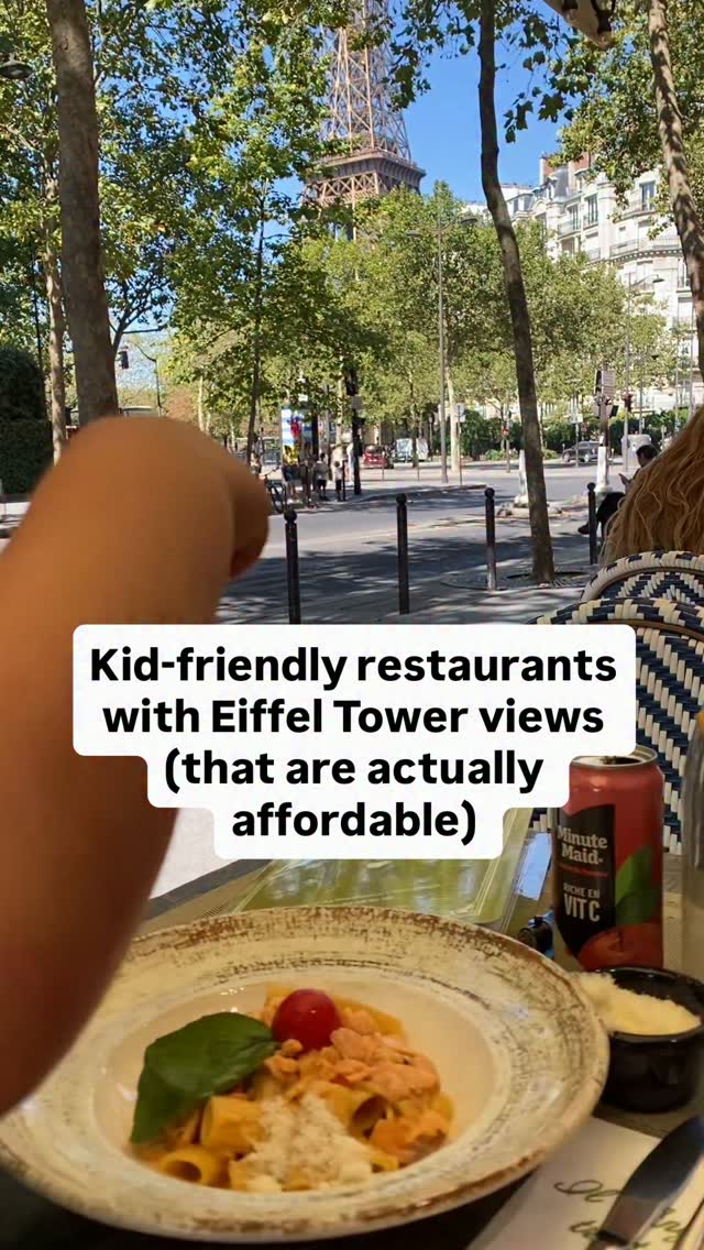 Paris Restaurants With Eiffel Tower Views For Families