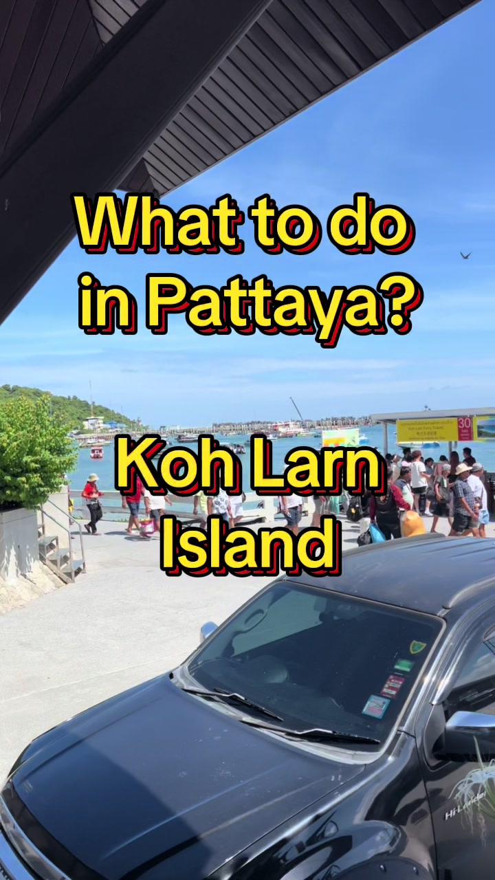 Pattaya To Koh Larn Island Beach And City