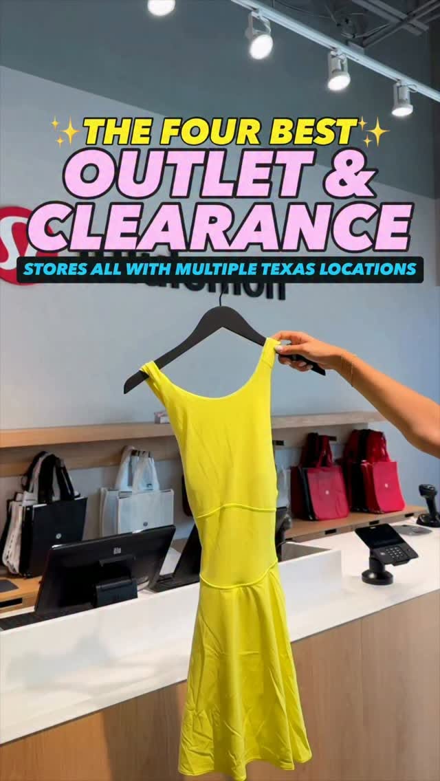 Texas Outlet Stores For Discount Shopping