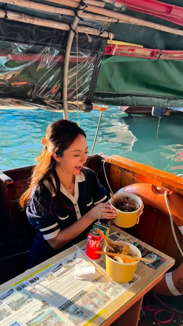 Boat Noodle Dining On A Boat In Aberdeen