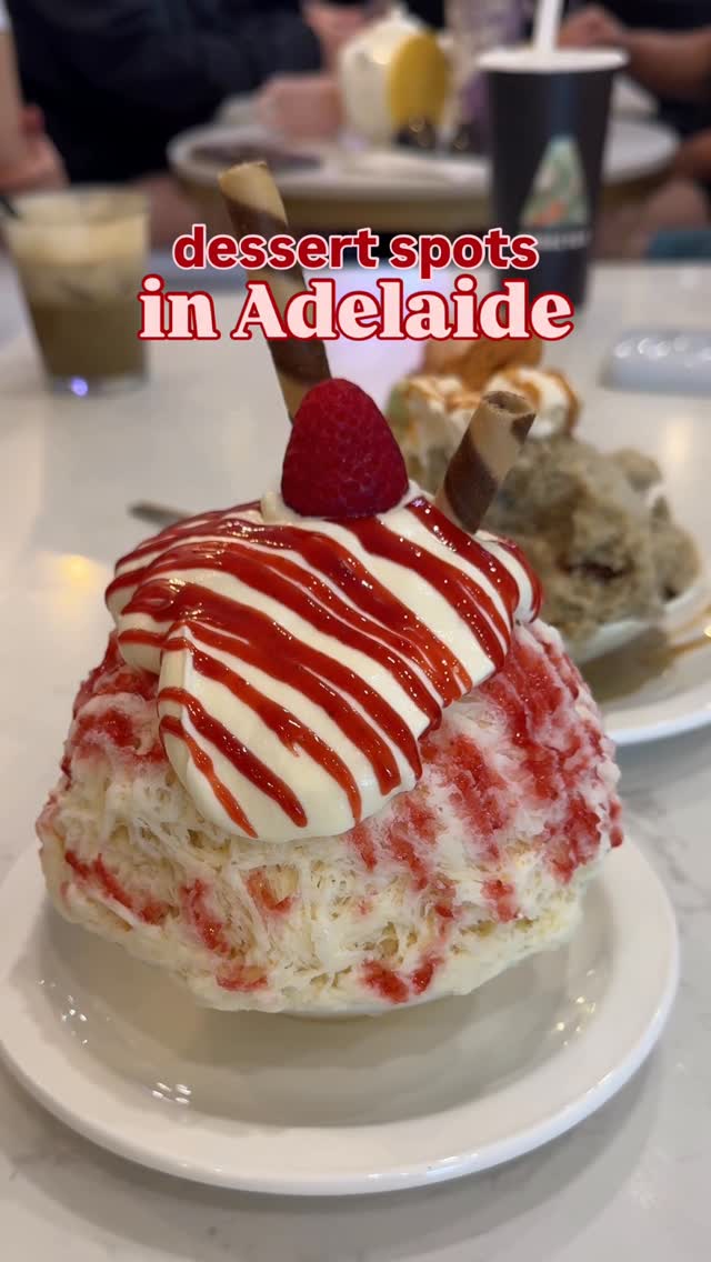 Adelaide's Best Spots For Kakigori, Gelato, And Cakes