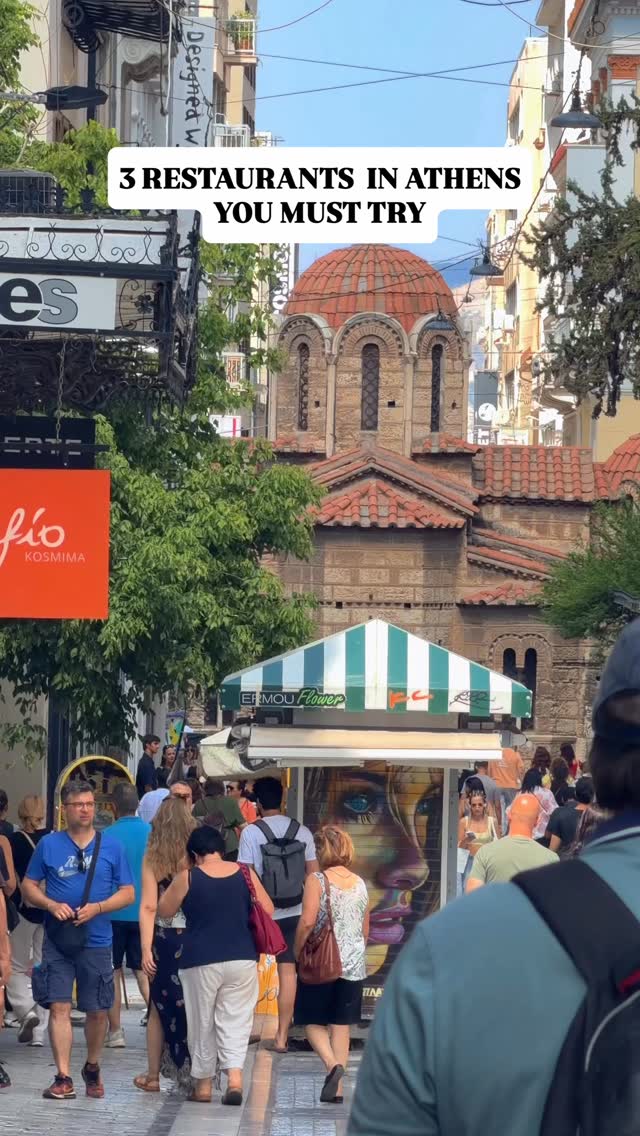 Athens Restaurants and Ancient Sites