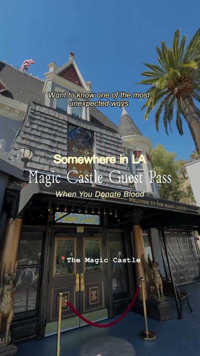 Magic Castle Access Through Blood Donation
