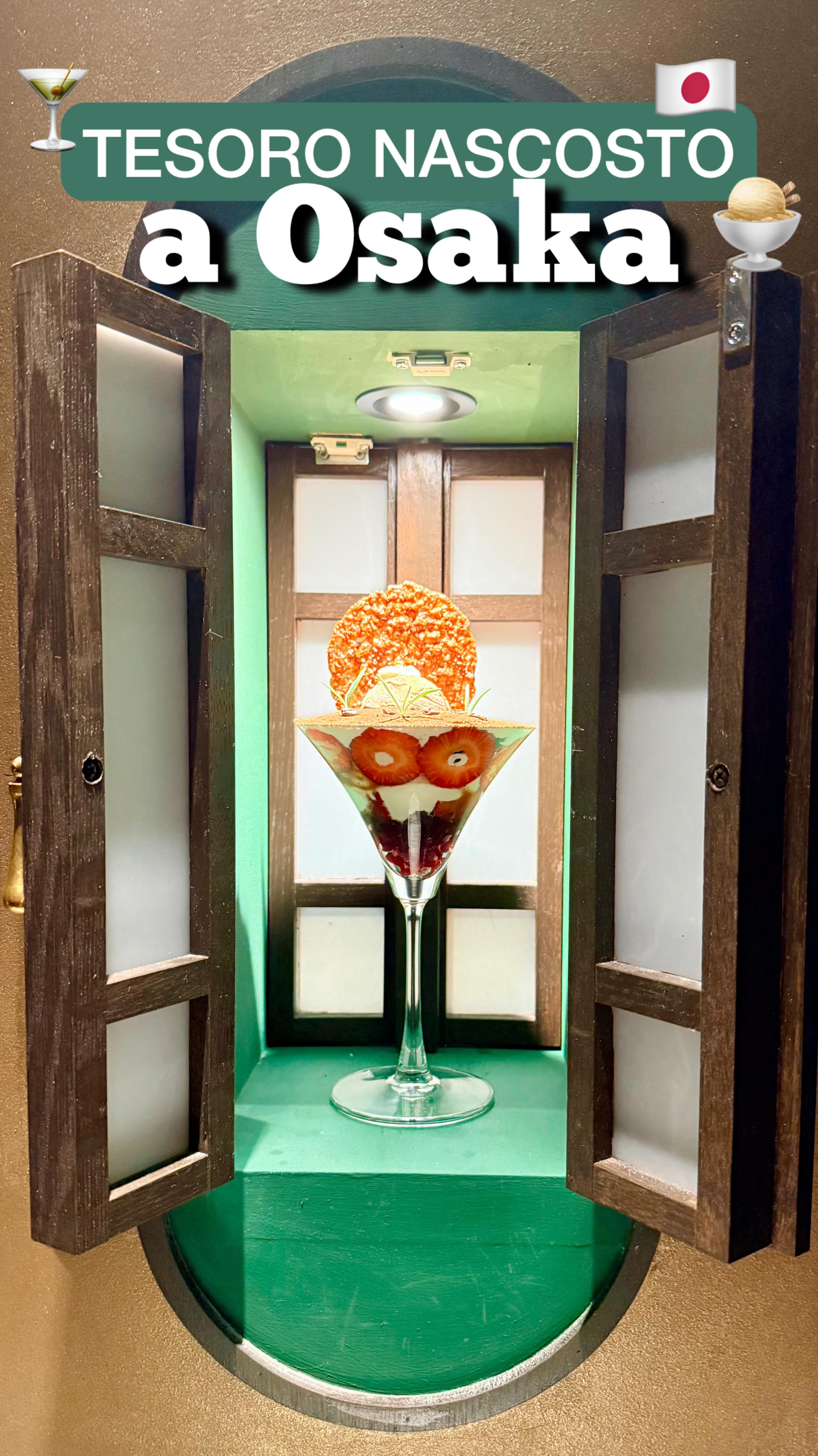 Hidden Osaka Speakeasy Parfait Experience