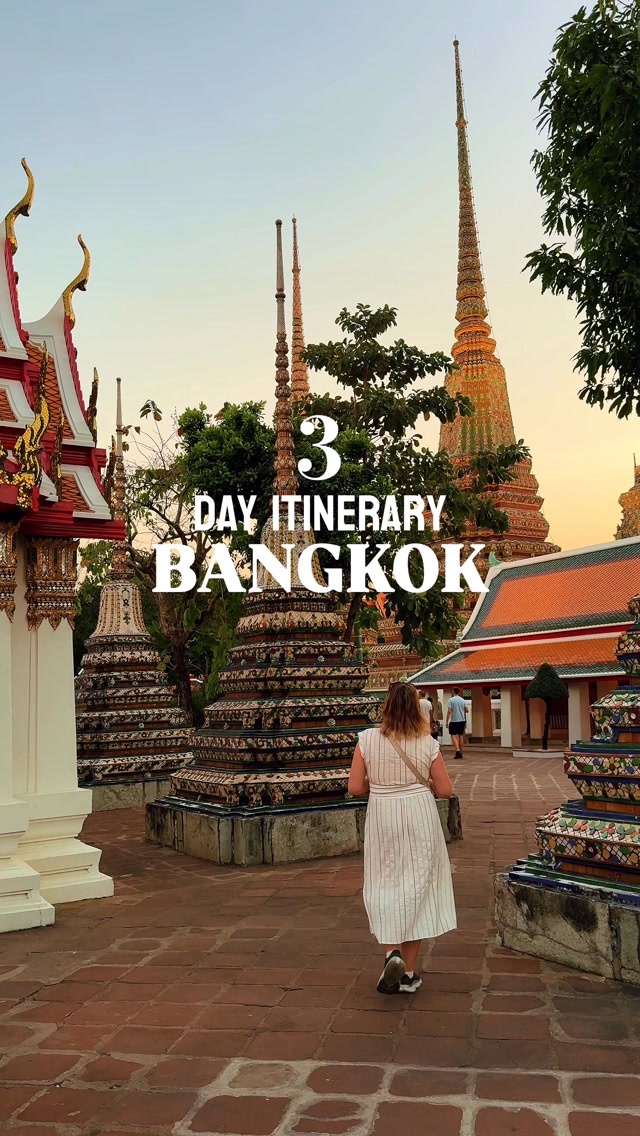 Bangkok Itinerary: Temples, Markets, and Rooftop Views