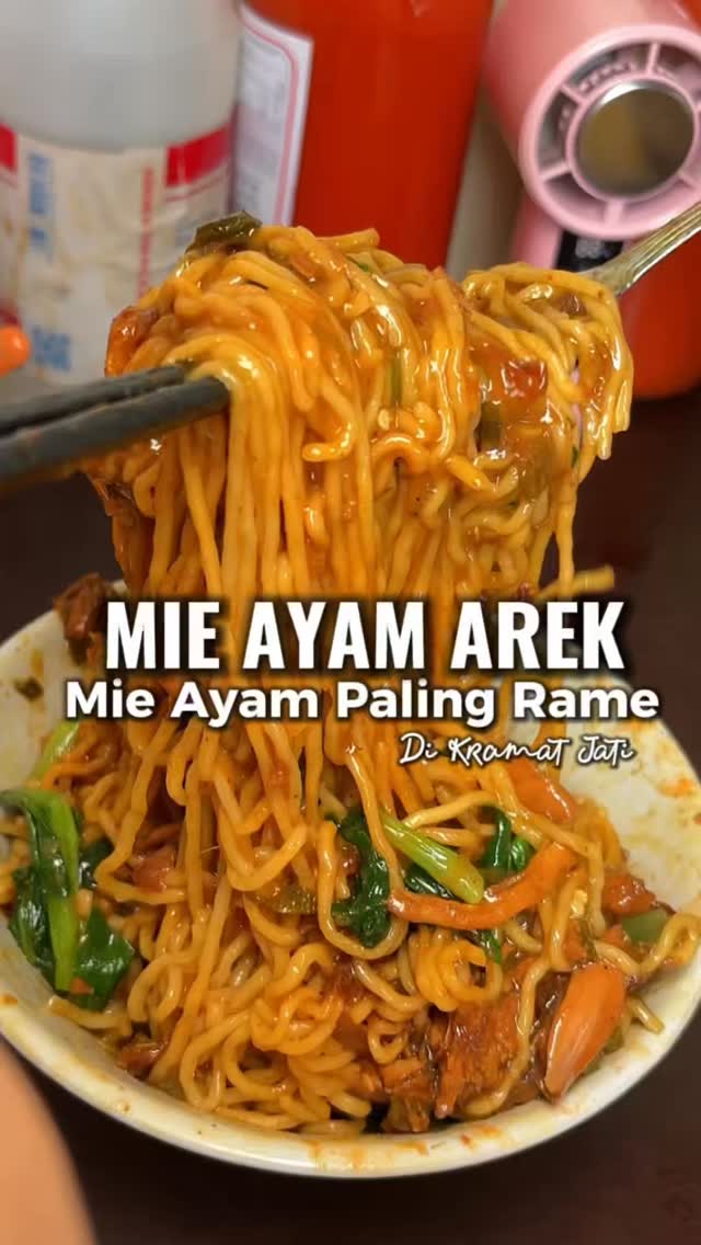 Mie Ayam Arek: Generous Chicken Noodles in East Jakarta