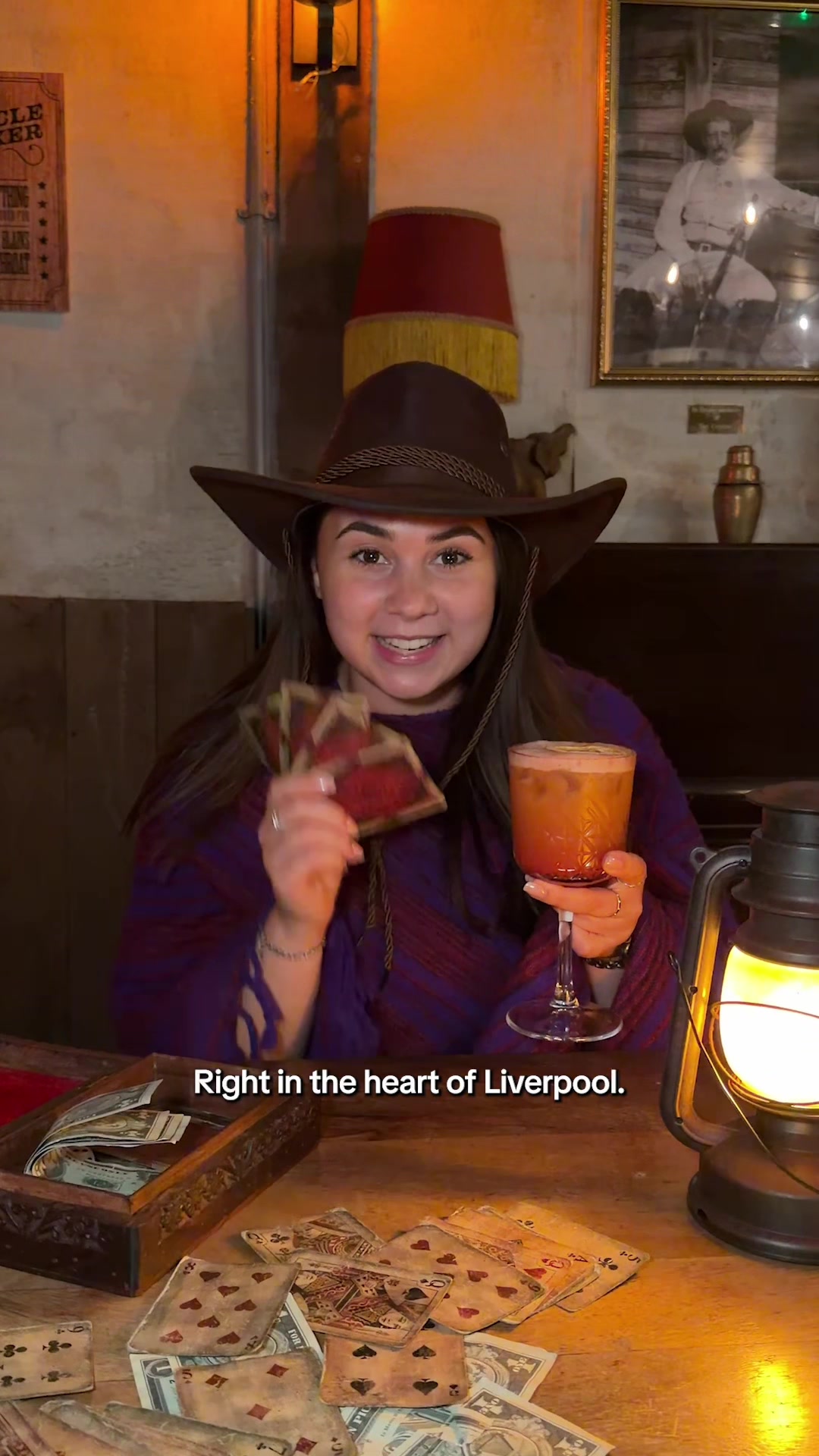 Theatrical Moonshine Saloon in Liverpool