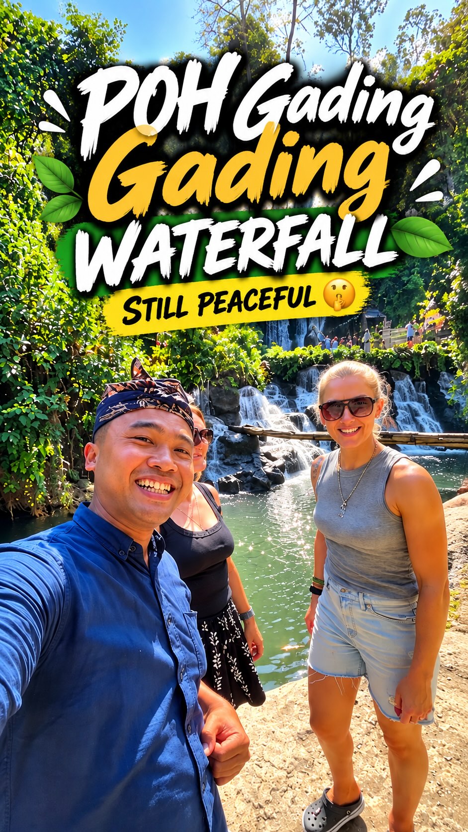 Bali's Peaceful Poh Gading Waterfall Oasis