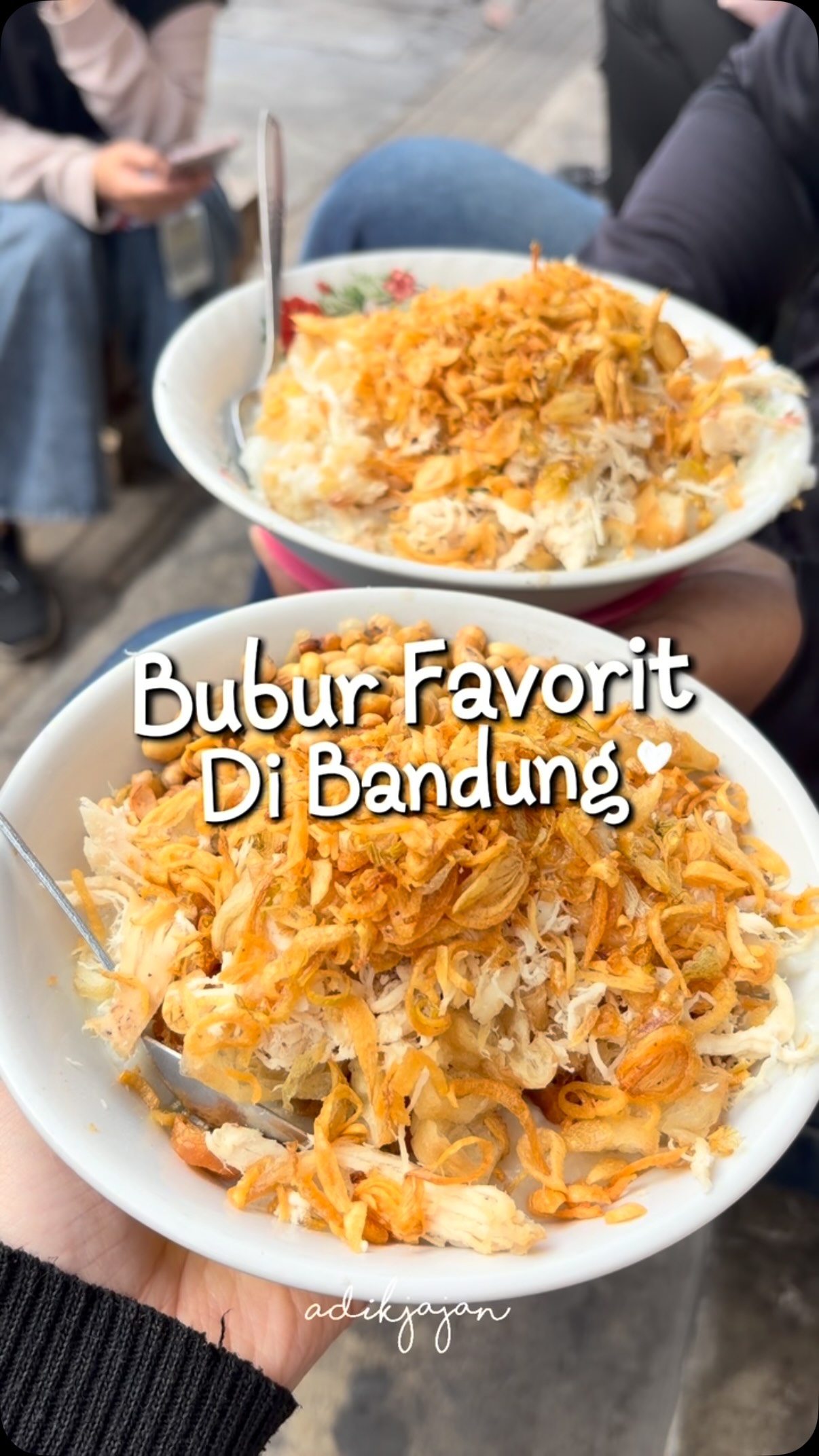 Favorite Bubur Ayam and Coffee Spots in Bandung