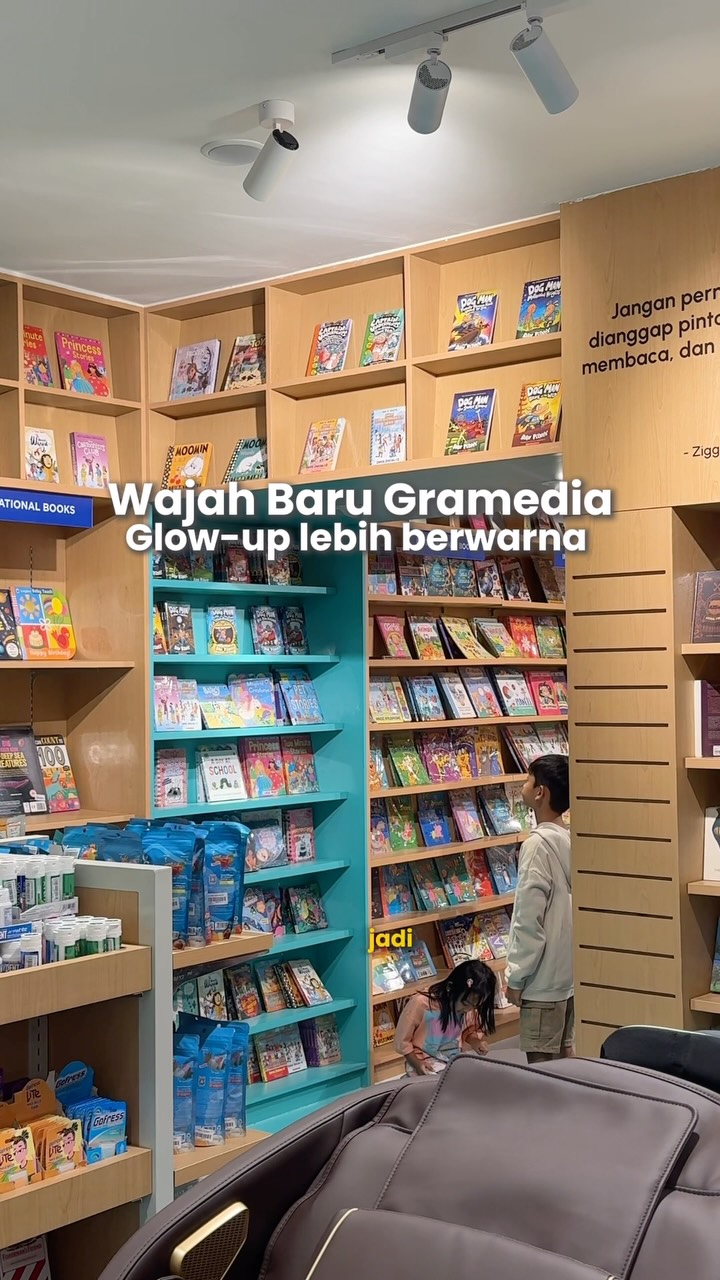 Gramedia PVJ Mall Reopens With Vibrant New Look