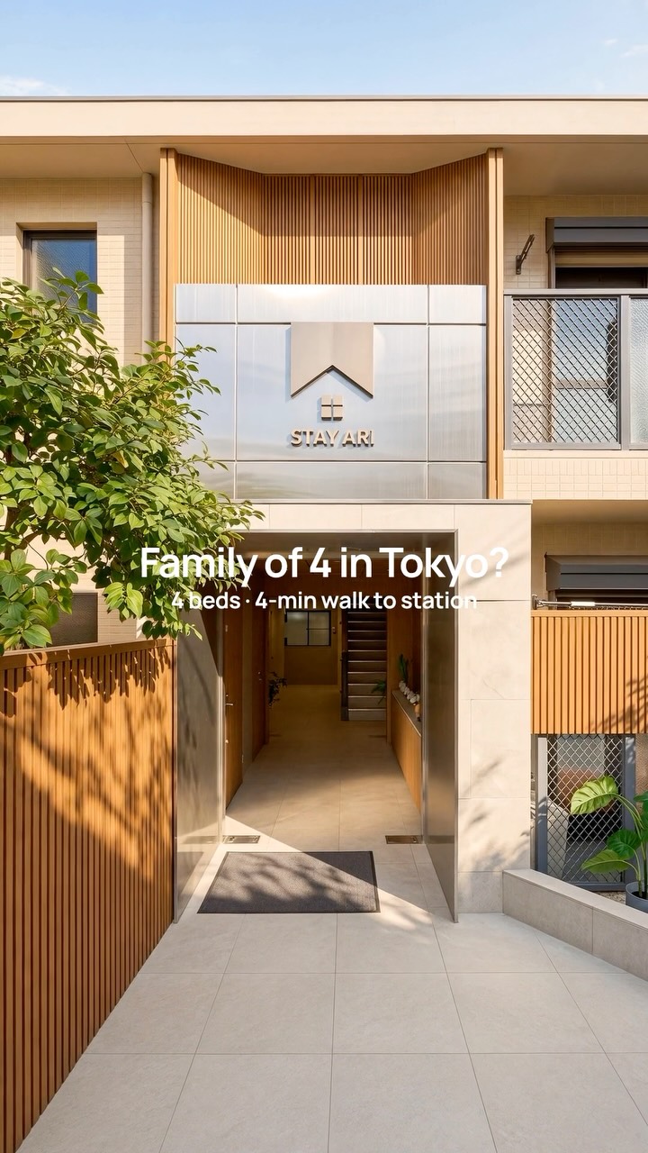 Tokyo Family Stay Near Shinjuku Station