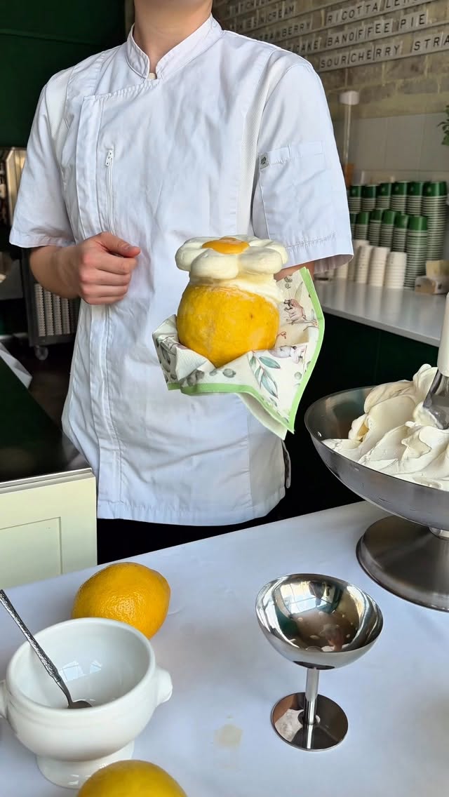 Melbourne's L'Arte Della Gelato Viral Lemon Dessert