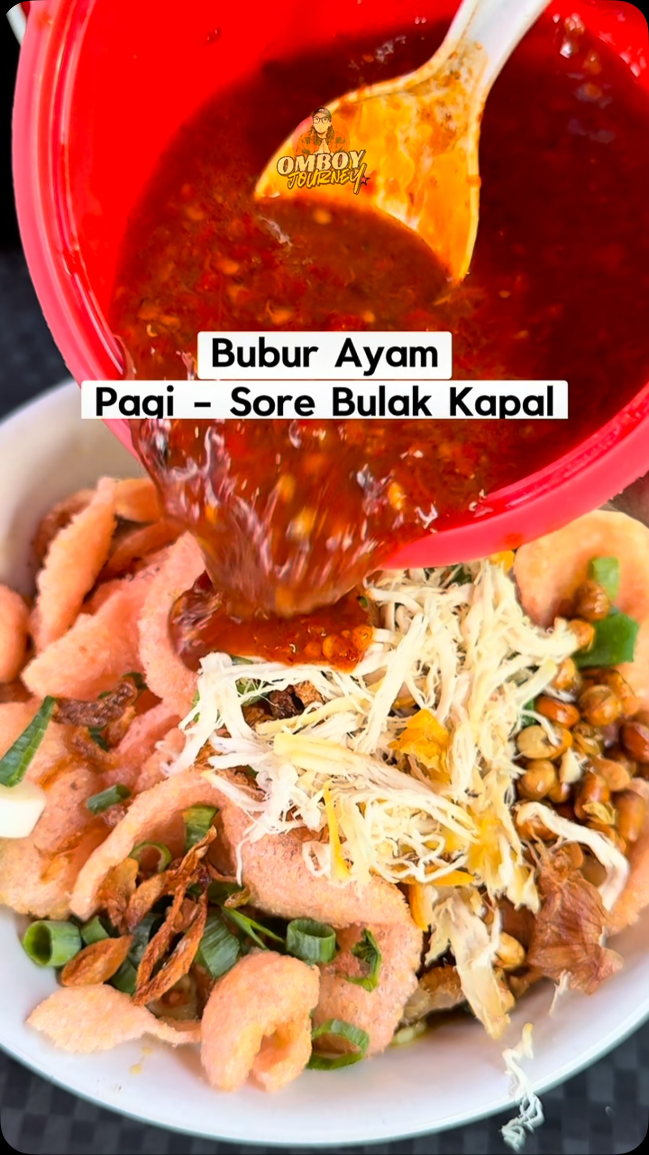 Bubur Ayam Bang Erik: Cirebon Style Porridge