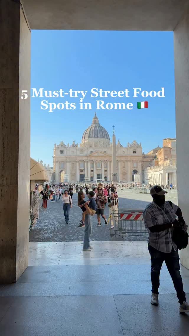 Rome's Top Street Food Destinations