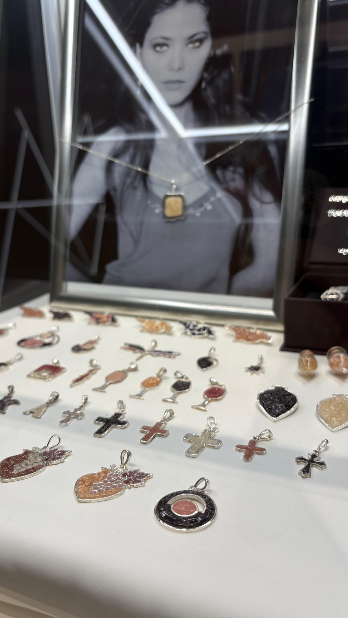 Unique Wine Diamond Jewelry Behind State University