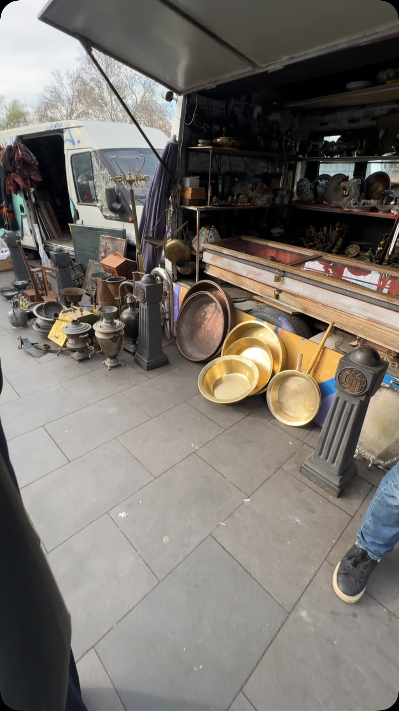 Antique Markets Under Bridges