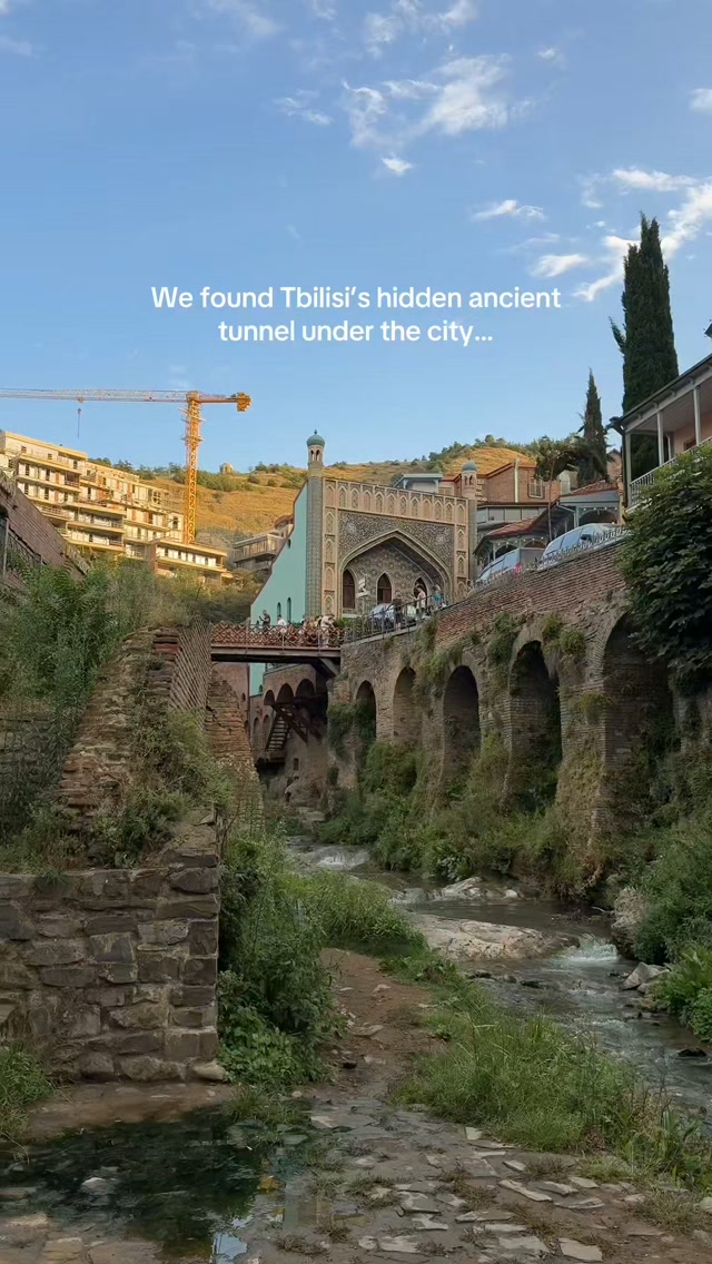 Hidden Tbilisi Tunnel Near Ancient Sulfur Baths