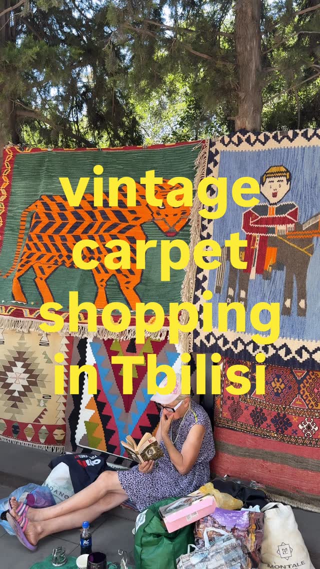 Tbilisi's Vibrant Carpet Shopping Journey