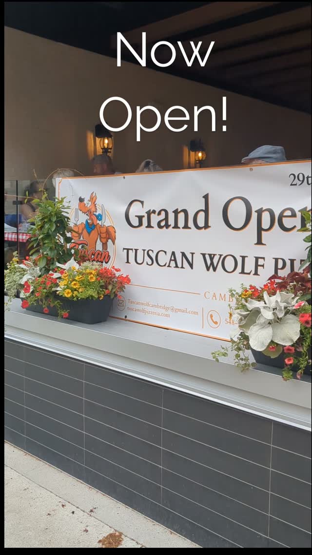 Cambridge's Tuscan Wolf Pizzeria Offers Fabulous Food
