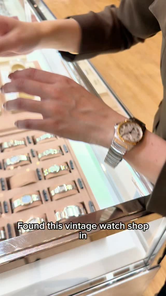 Tokyo's Ginza Vintage Watch Shop