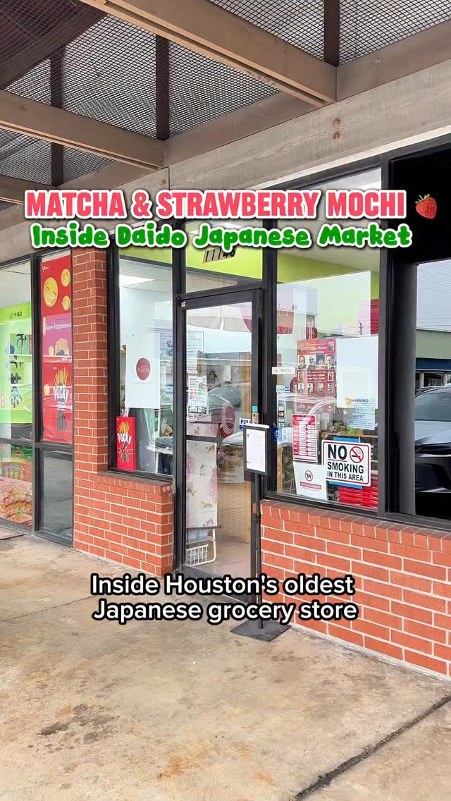 Matcha Mochi Sweets Inside Houston's Daido Market