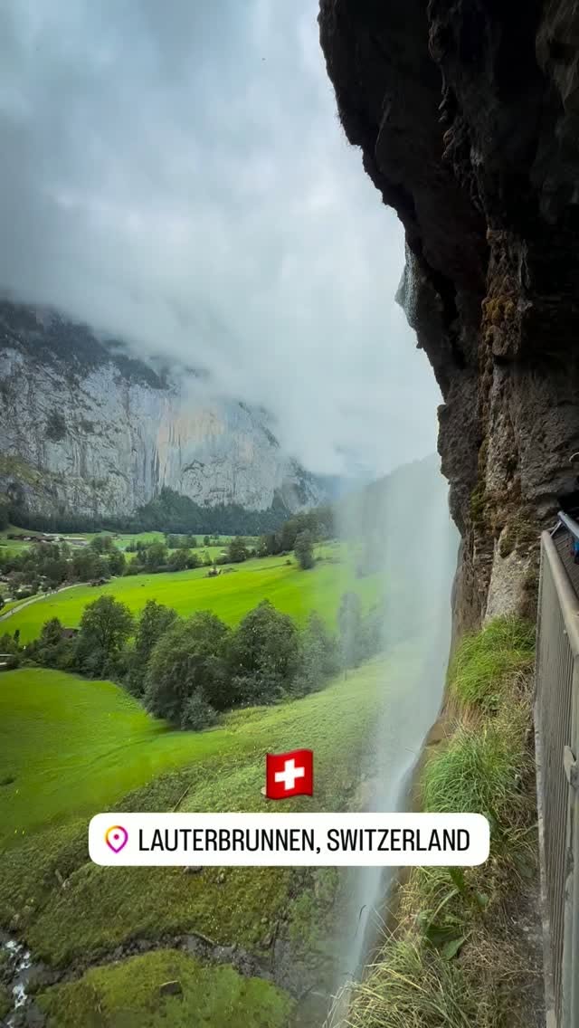 Lauterbrunnen Valley's Majestic Waterfalls