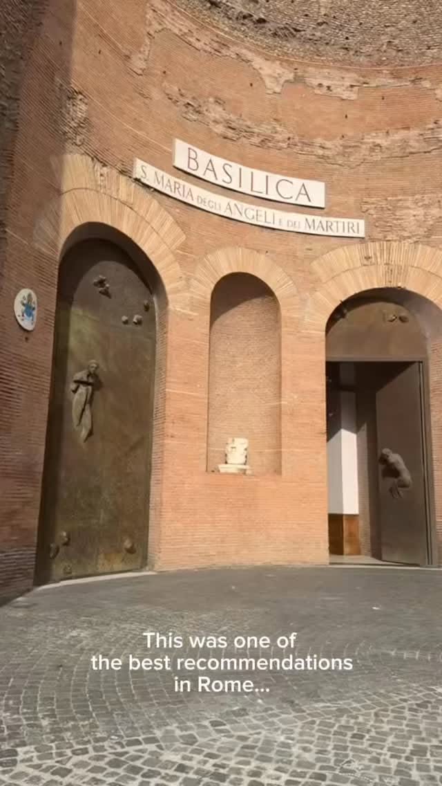 Rome's Basilica and Museum Built Within Ancient Baths