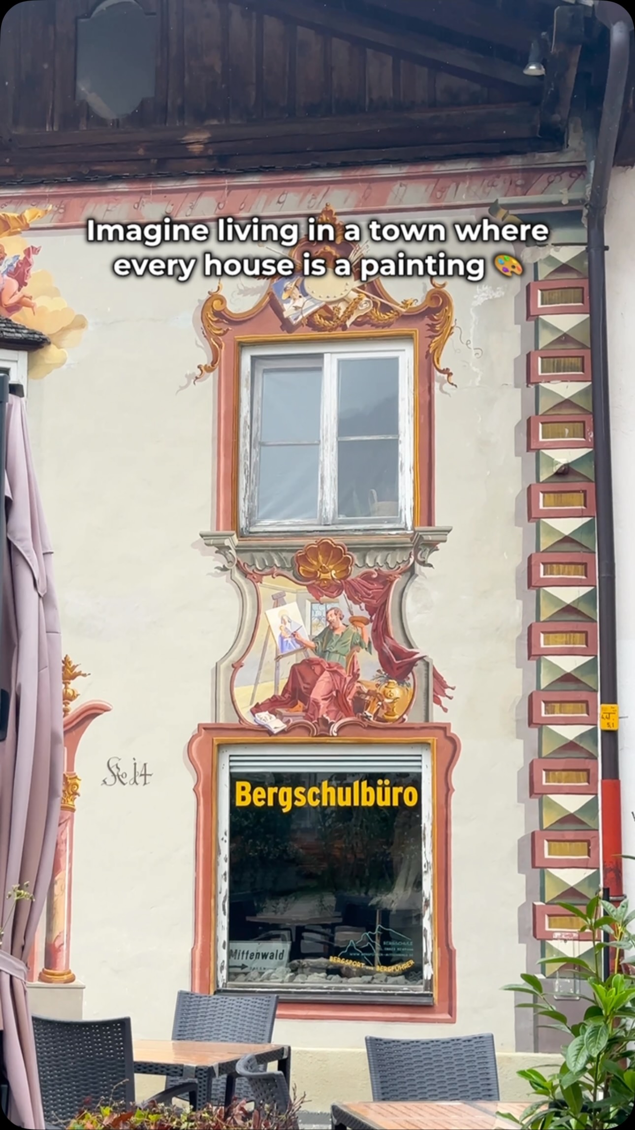 Mittenwald's Painted Facades and Alpine Views