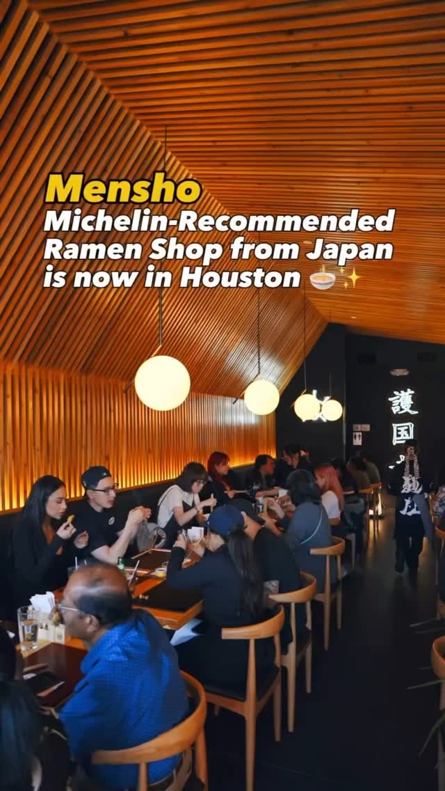 Michelin-Recommended Ramen Spot in Houston
