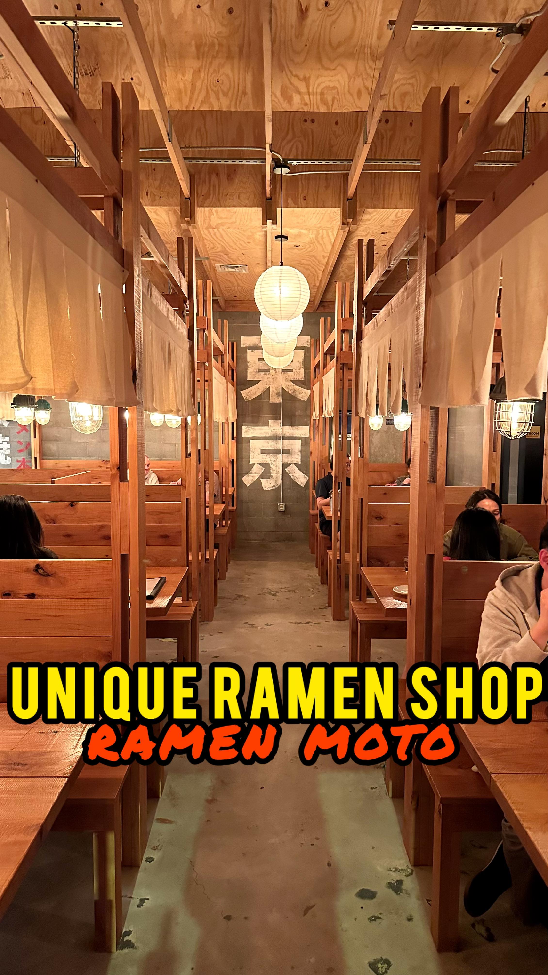 Ramen Moto's New Location and Delicious Menu