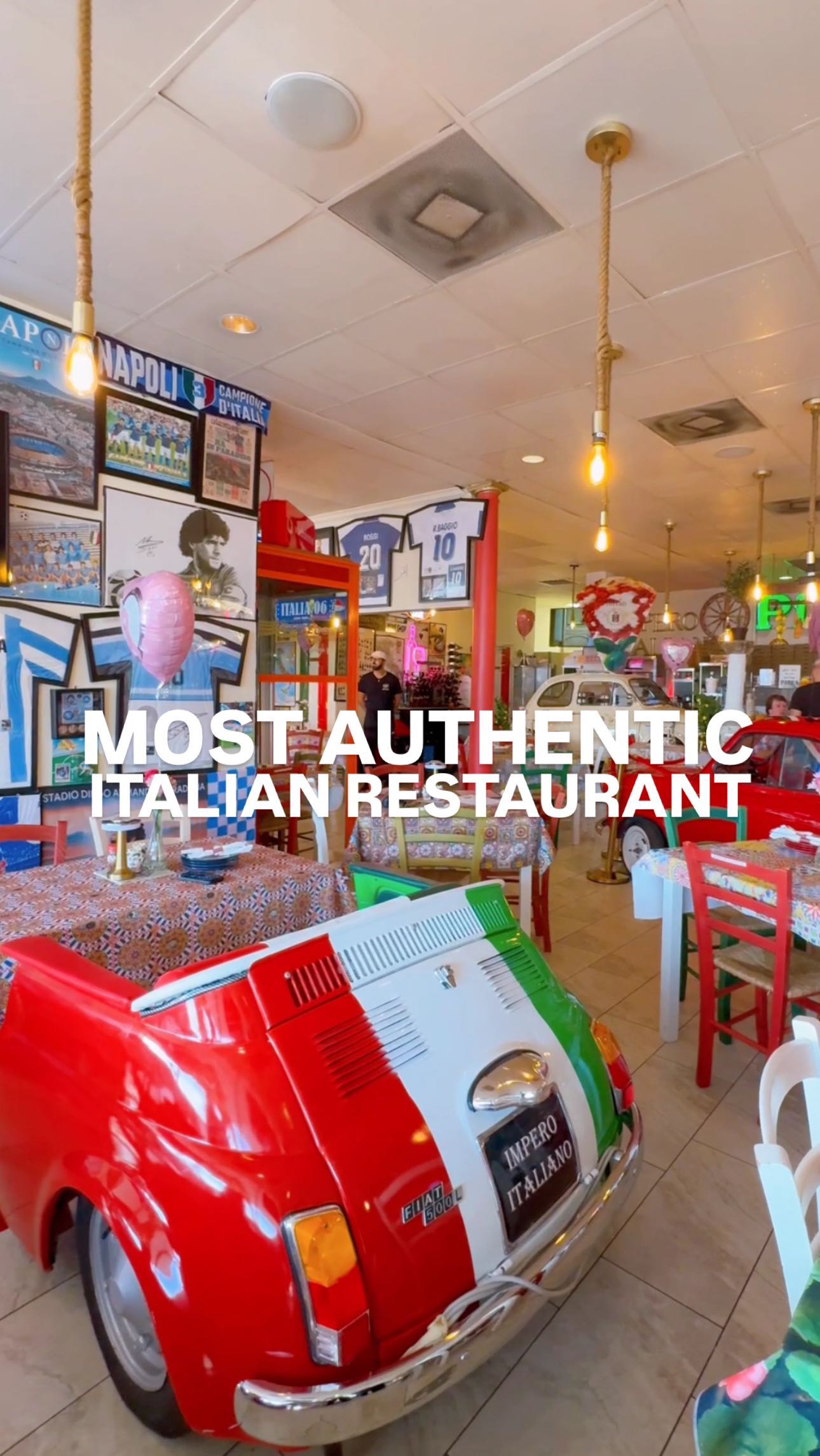Authentic Italian Restaurant Imported From Italy