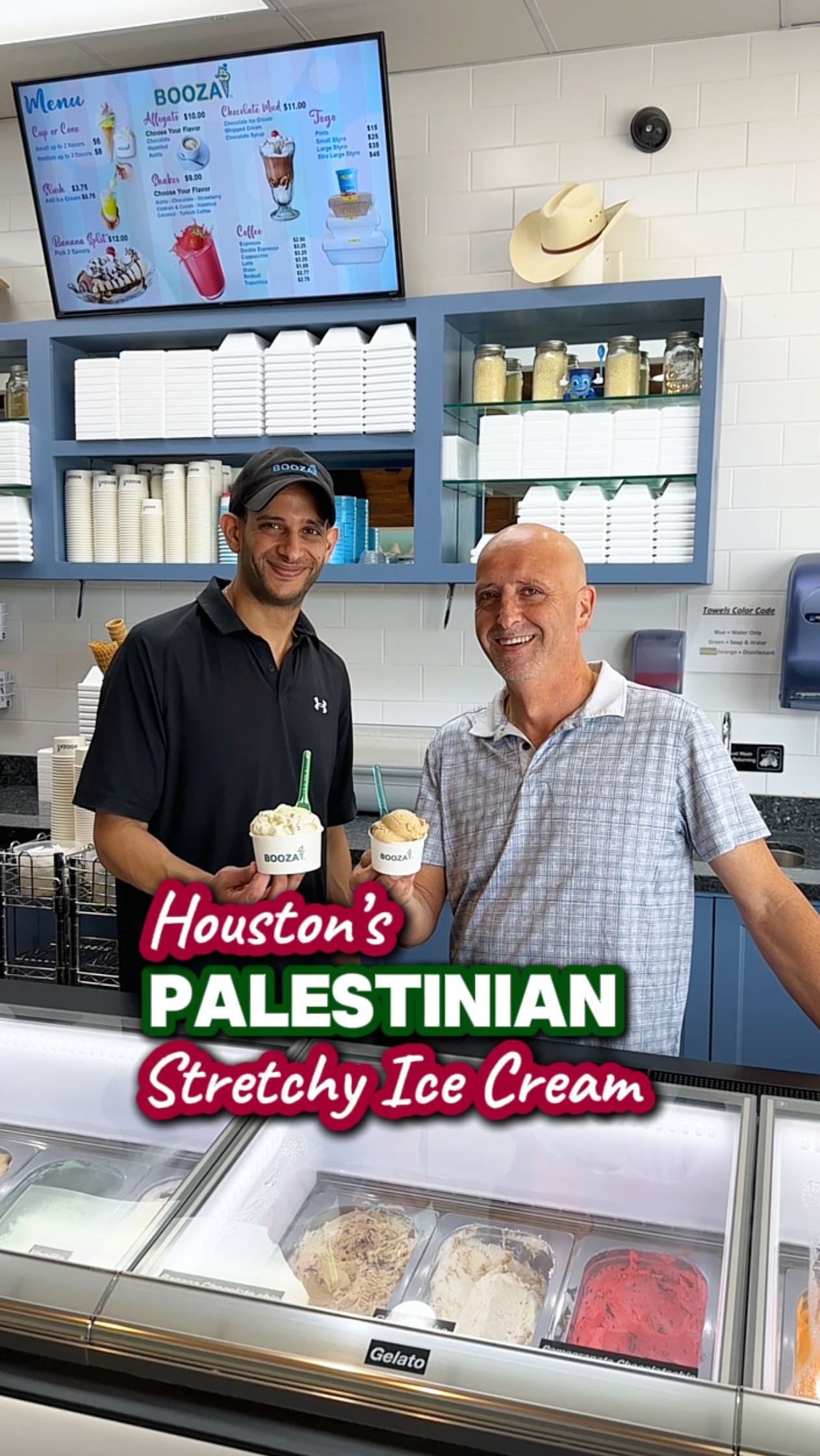 Booza: Palestinian Stretchy Ice Cream's Houston Presence