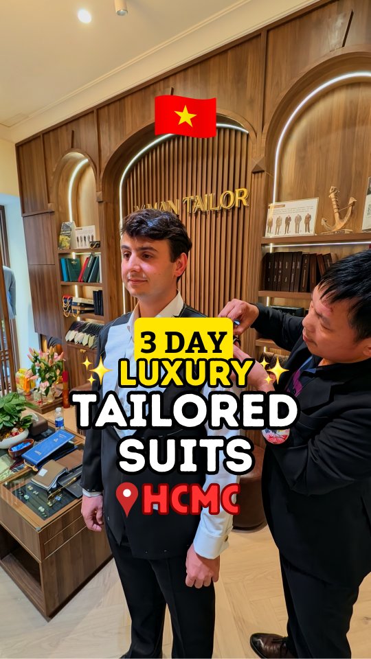Express Tailoring For Custom Suits In Vietnam