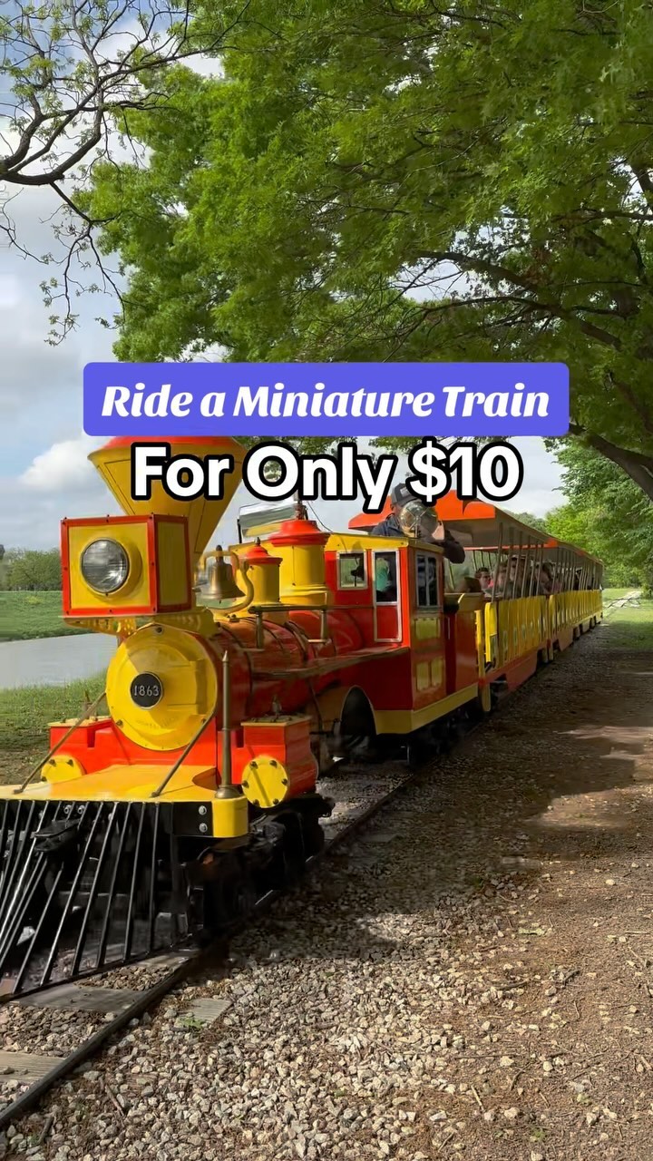 Miniature Train Rides in Dallas Fort Worth