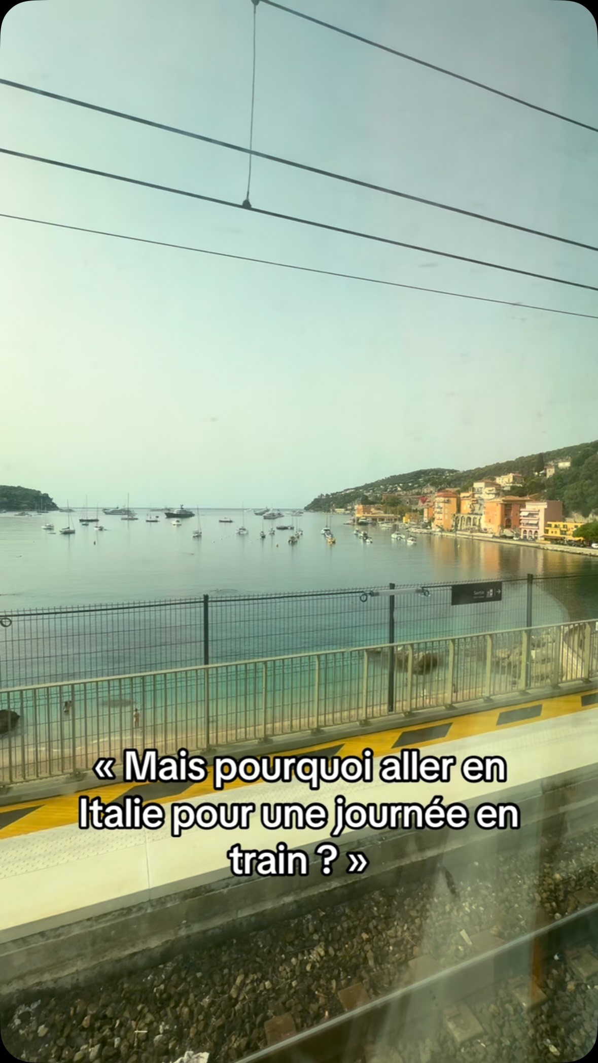 French and Italian Riviera Towns Via Train