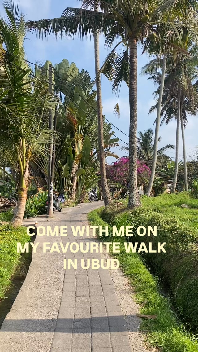 Ubud's Organic Walk, Sound Healing, and Free Pool Access