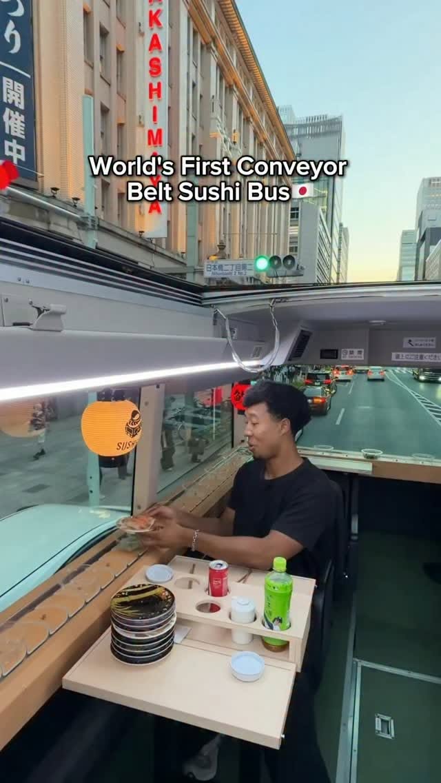 Conveyor Belt Sushi Bus Tours Tokyo Landmarks