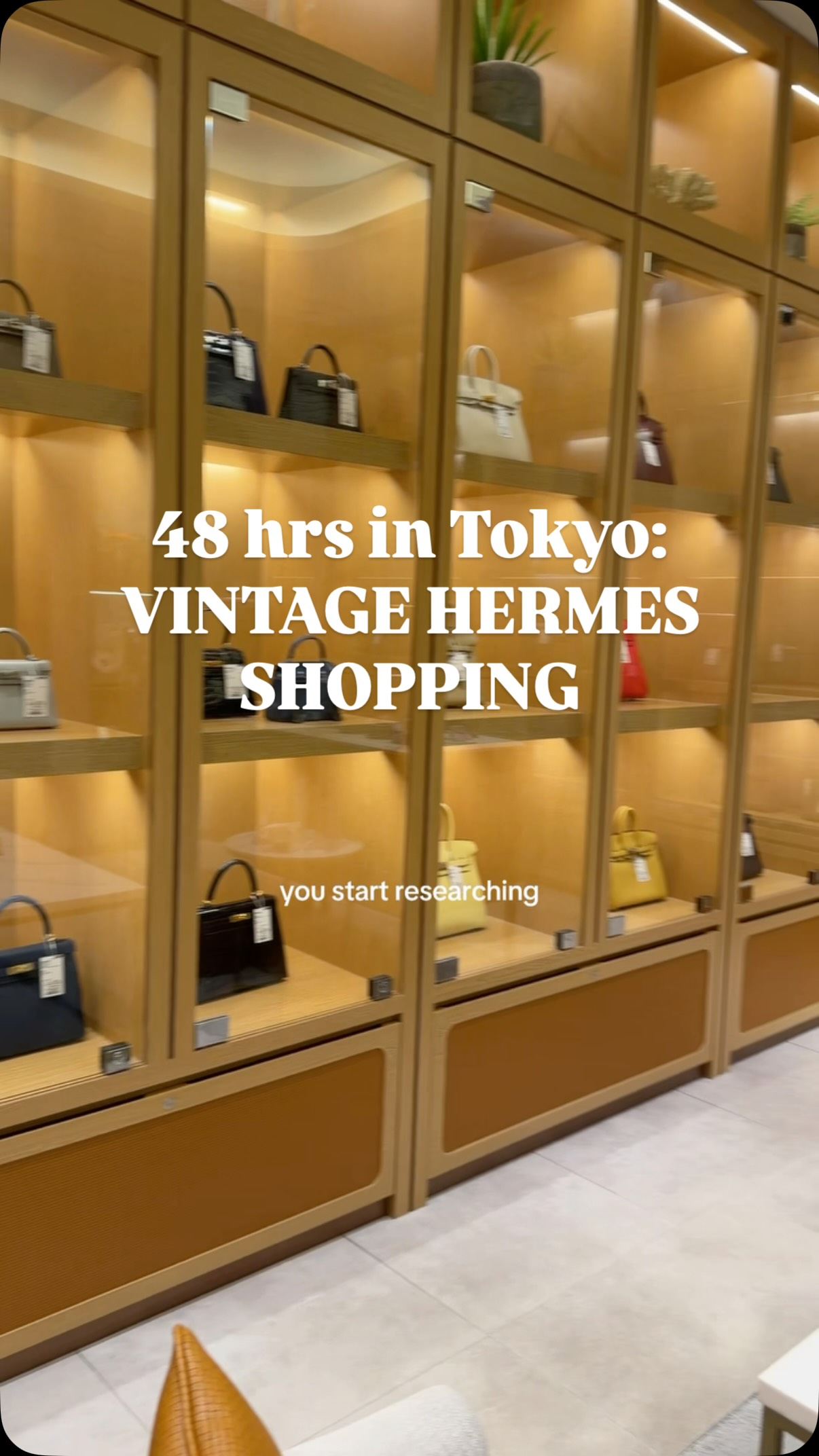 Tokyo Vintage Hermes Shopping Adventure