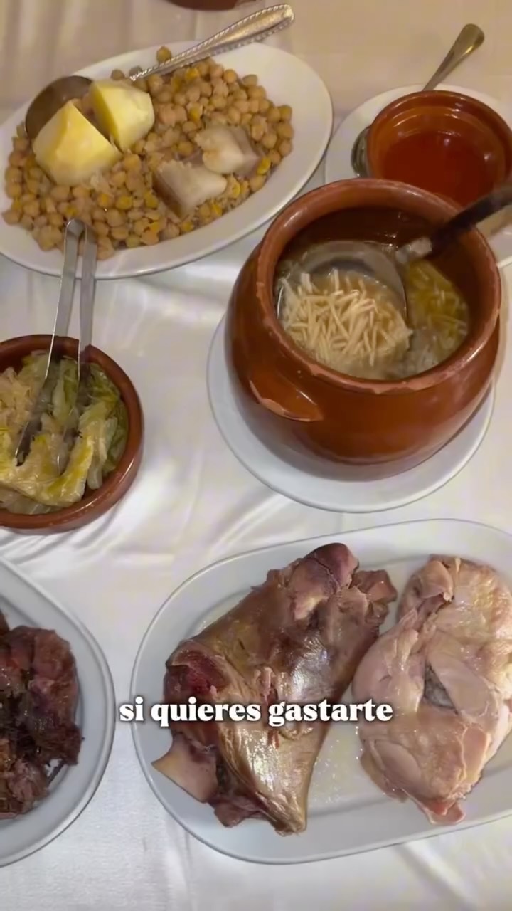 Madrid's Famous Cocido Experience
