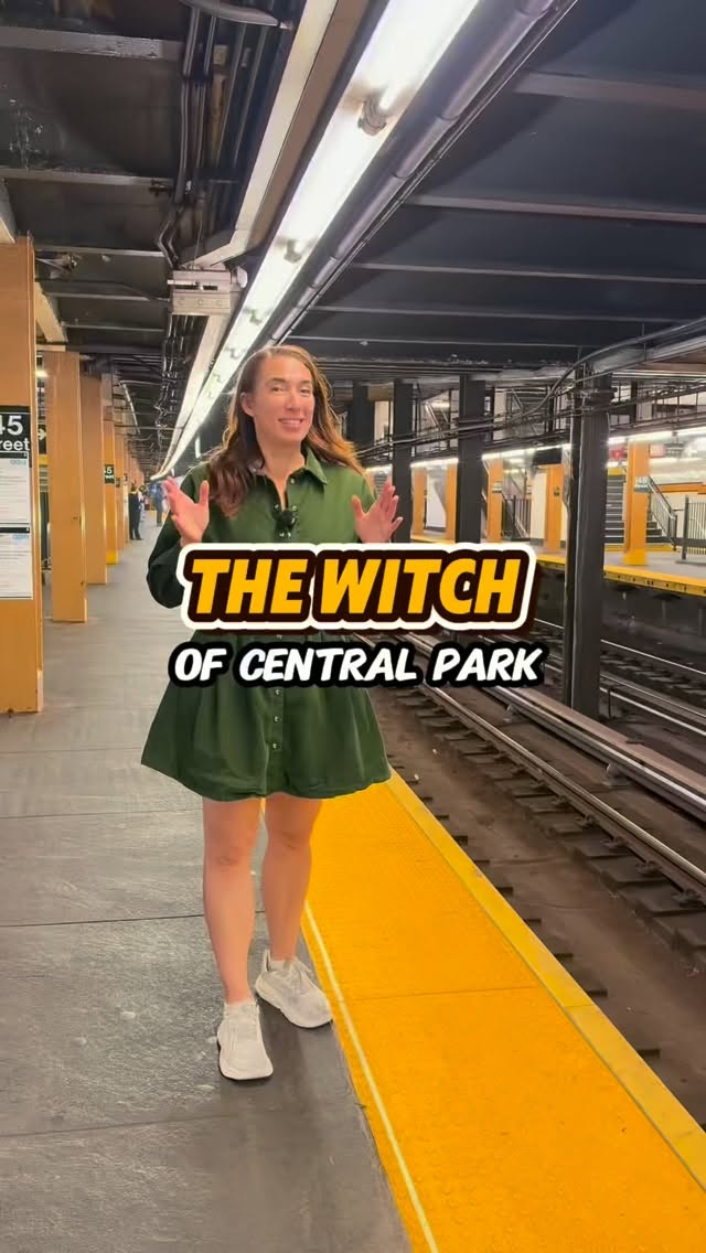 Central Park's Witch Sculpture and Historic Sites