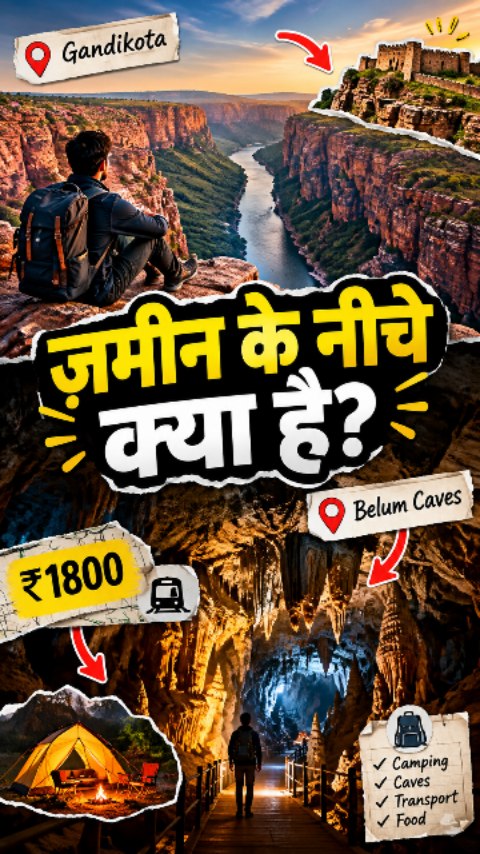 Budget Trip to India's Grand Canyon and Caves
