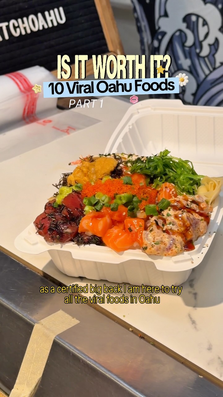 Oahu's Viral Food Adventures: Part One
