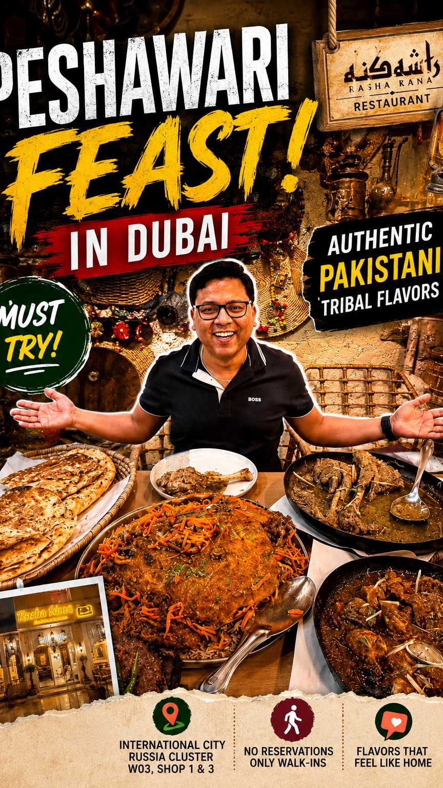 Pakistani Tribal Flavors At Rasha Kana