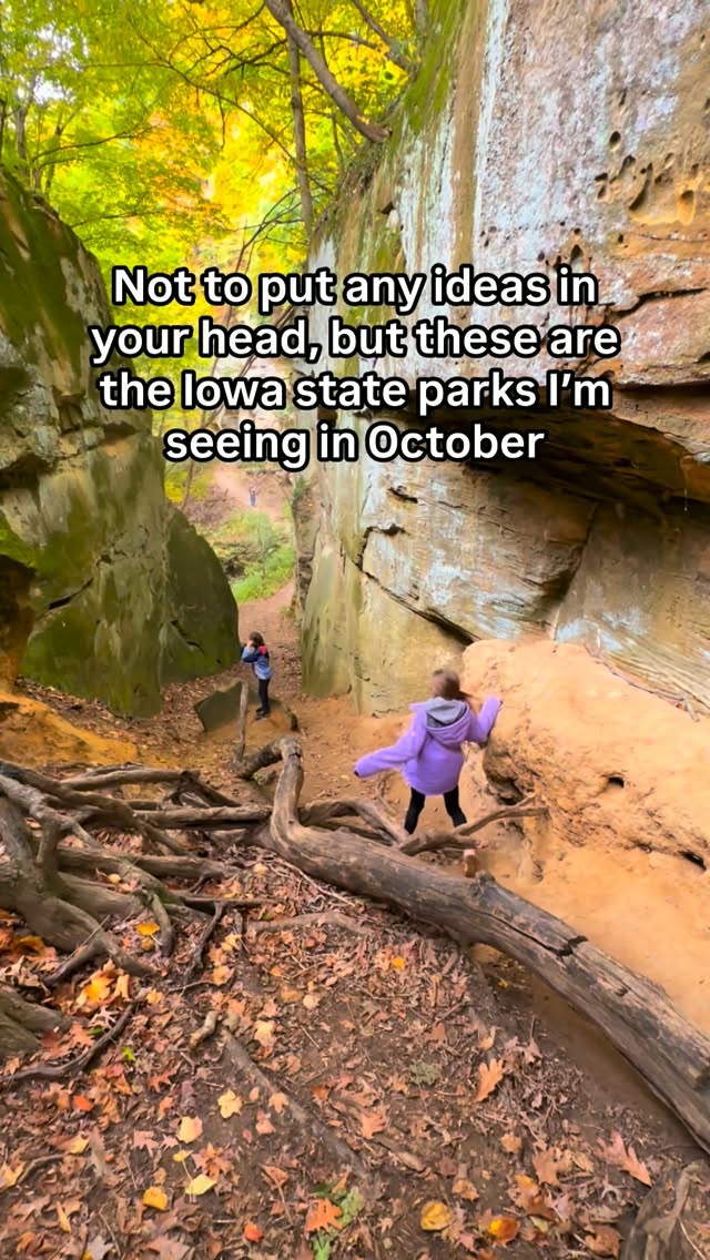 Iowa State Parks For Autumn Hiking And Leaf Peeping