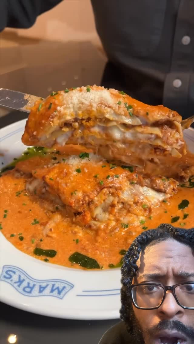 Mark's Off Madison Prepares Lasagna Della Nonna