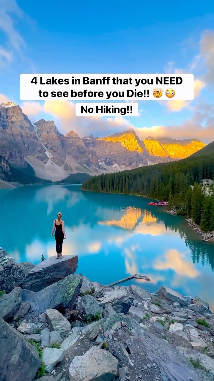 Accessible Lakes in Banff National Park