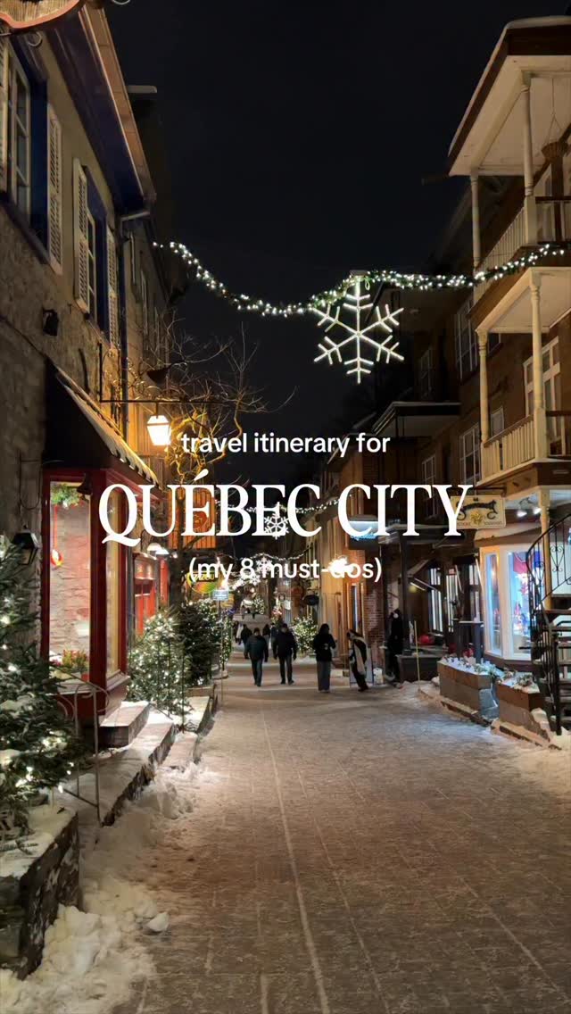 Quebec City Winter Attractions