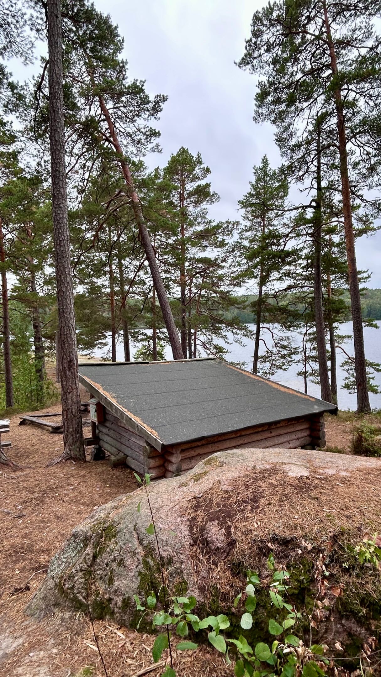 Ågelsjön Lake Hiking Trail Near Norrköping